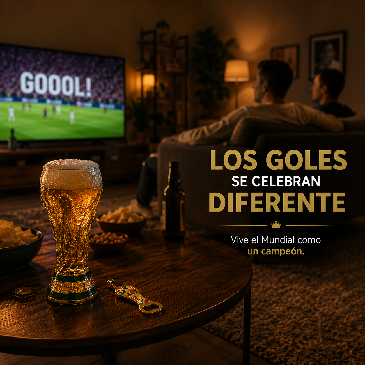 Vaso de Cristal Copa del Mundial