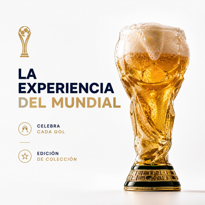 Vaso de Cristal Copa del Mundial