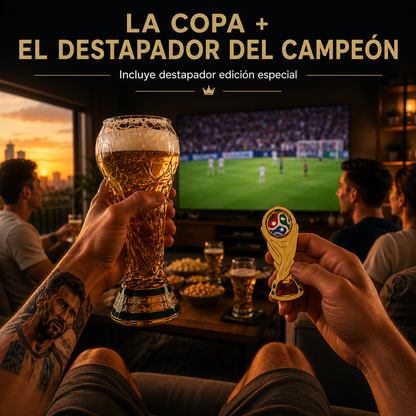 Vaso de Cristal Copa del Mundial
