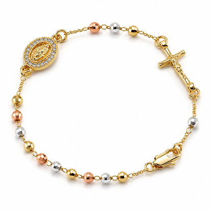 Fides Aurea | Pulsera Rosario