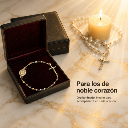 Fides Aurea | Pulsera Rosario