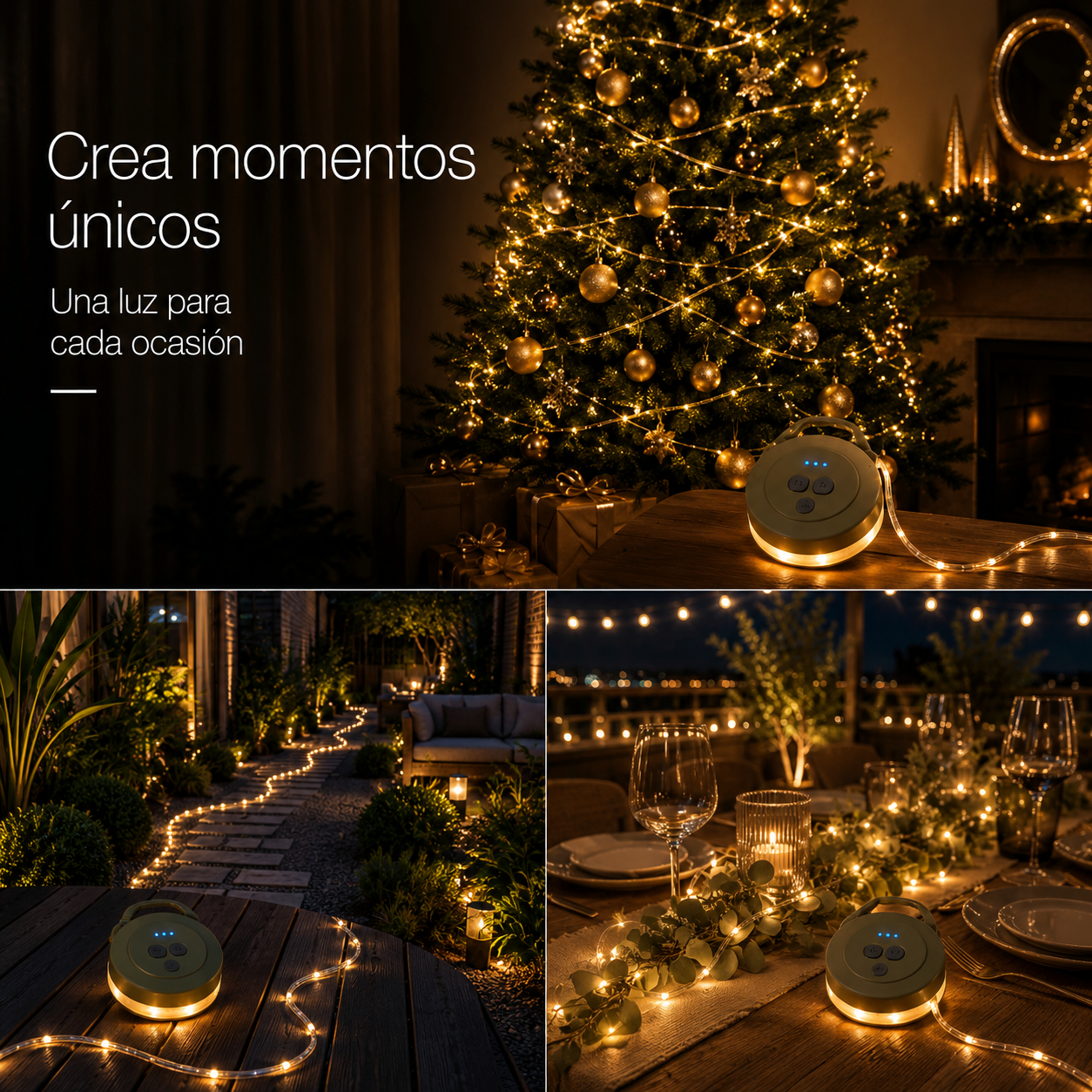 Aura™ | Iluminación Ambiental Portátil